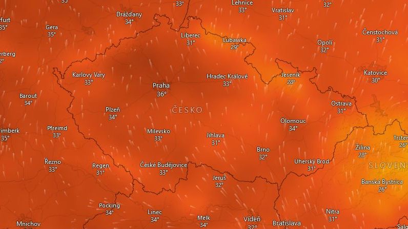 Počasí v Česku trhalo rekordy